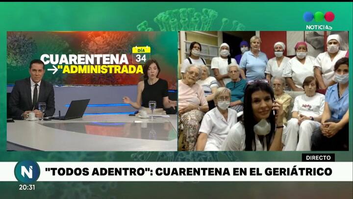 El momento en que la mamá de Valeria Archimó salió en televisión