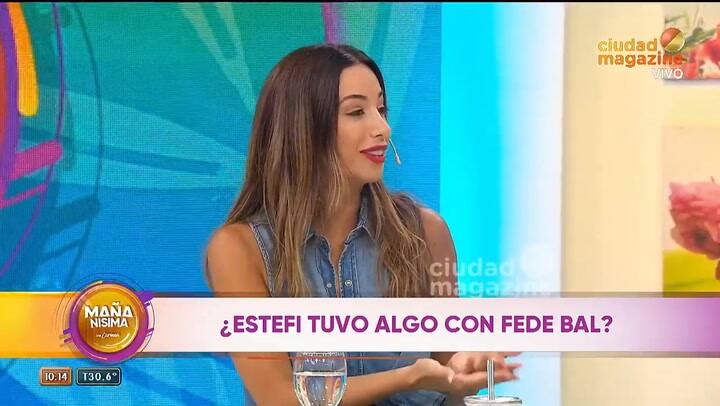 Estefi Berardi le mandó un picante mensaje a Fede Bal luego de que los vincularan sentimentalmente