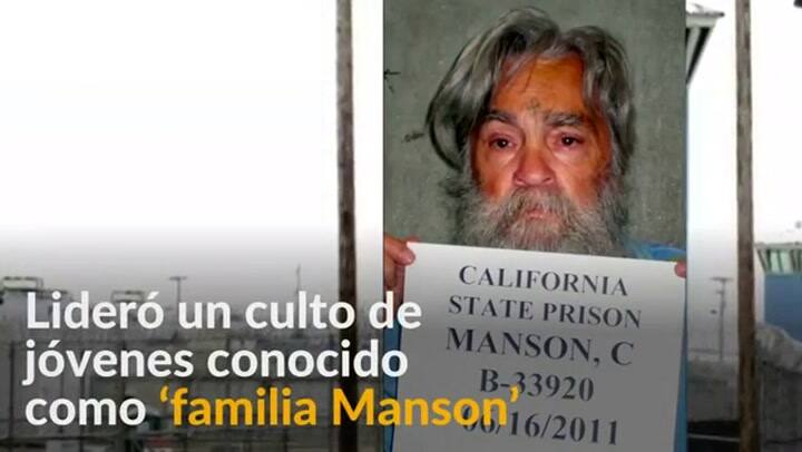 ¿Quién fue Charles Manson?