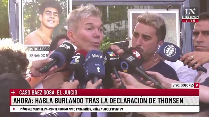 Ahora: Burlando tras las declaración de Thomsen