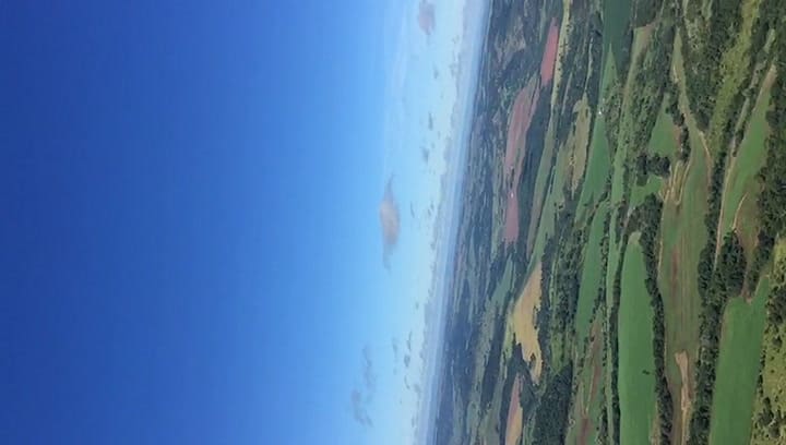 Llegando a la plantación