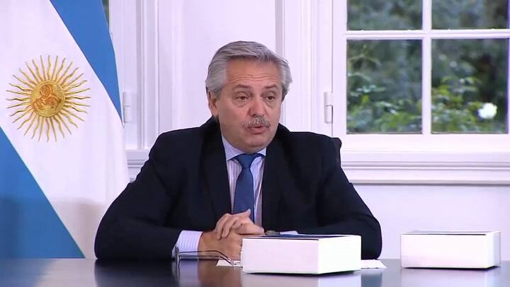 Alberto Fernández anuncia un nuevo test para detectar ARN del Covid-19 - Fuente: Presidencia