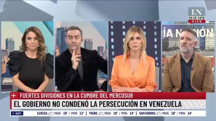Luis Novaresio fue tajante con Massa por su planteo contra el FMI: “Si yo fuera Kristalina Georgieva le digo: ‘Paguenos'”