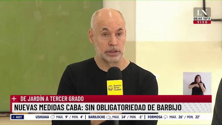 Horacio Rodríguez Larreta: 'Lo del festejo es realmente inentendible'