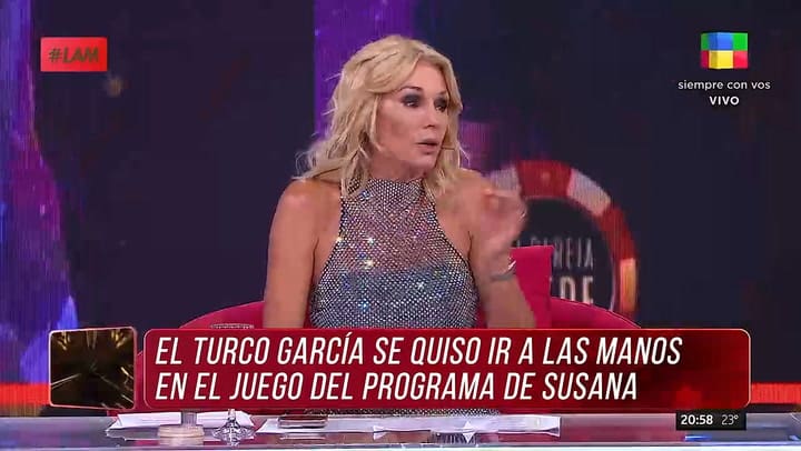 Yanina Latorre conto en LAM sobre el inconveniente entre el Turco Garcia y Nazareno Mottola