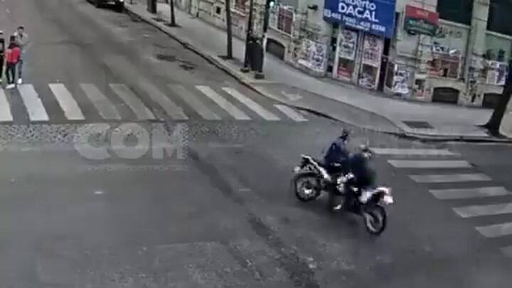 Choque motos La Plata