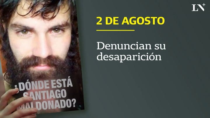 Cronología a un mes de la desaparición de Santiago Maldonado