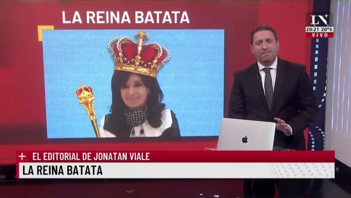 La reina batata. El editorial de Jonatan Viale