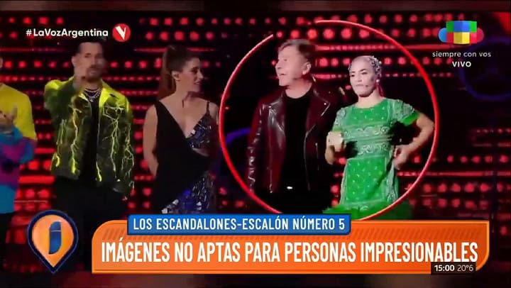 El gesto de Ricardo Montaner que molestó a Lali Espósito