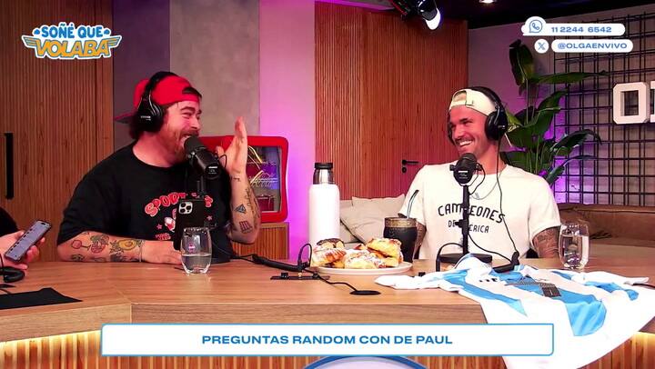 Rodrigo de Paul sobre el video de Tapia