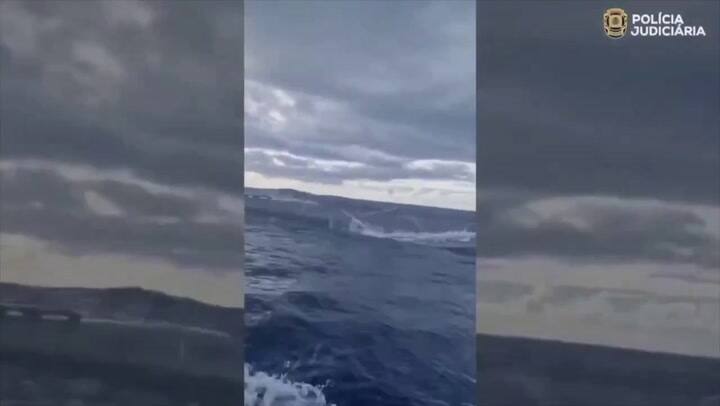 Operativo portugués contra narcosubmarino