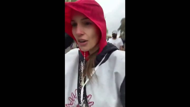 Pampita contó por qué participó de la peregrinación a Luján