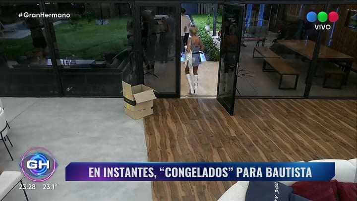 Gran Hermano: Manzana se quedo "congelado" en una particular posicion