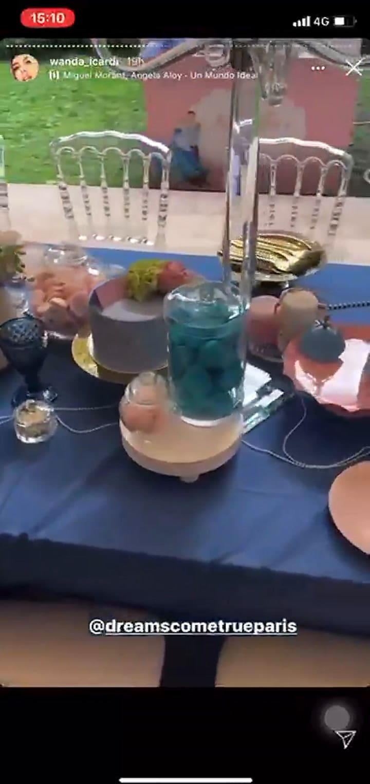 El cumpleaños de la hija de Wanda