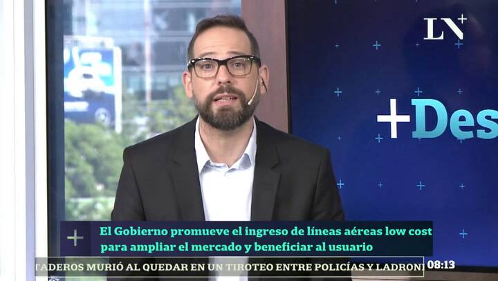 Ingreso de aerolíneas low cost a la Argentina - Diego Cabot en Más Despiertos
