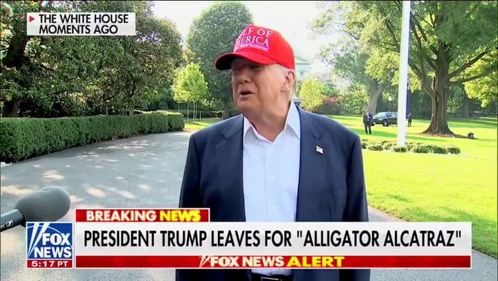 Donald Trump bromeó acerca de cómo les enseñarán a los migrantes a huir de la prisión