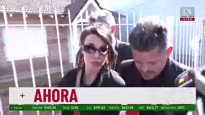 Charlotte Caniggia: 'No lo conocía, lo vi tres veces en mi vida'