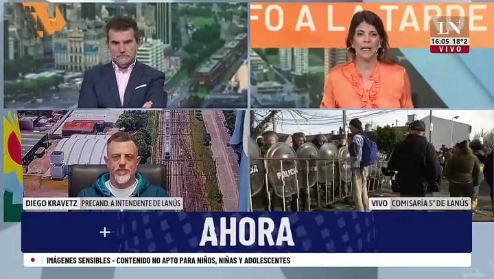 Crimen de Morena. Kravetz apuntó contra la Justicia porque los detenidos “tienen siete entradas” a la comisaría