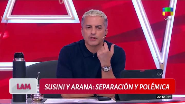 Ángel de Brito dio a conocer nuevos detalles sobre la interna familiar entre Facundo Arana y María Susini