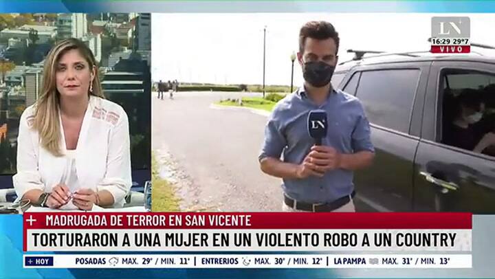 Torturaron a una mujer en un violento robo a un country