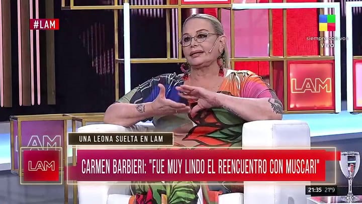 Carmen Barbieri recordó el día que tuvo que interrumpir un emabarazo