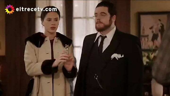 El destino vuelve a poner a Lucía entre Bruno y Francesca. Fuente: El Trece