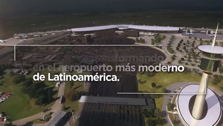 Así será el nuevo Aeropuerto Internacional Ezeiza - Fuente: AA2000oficial