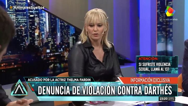 Manguel contó que fue acosada por un invitado de Animales Sueltos: 'No me animé a denunciarlo' - Fue