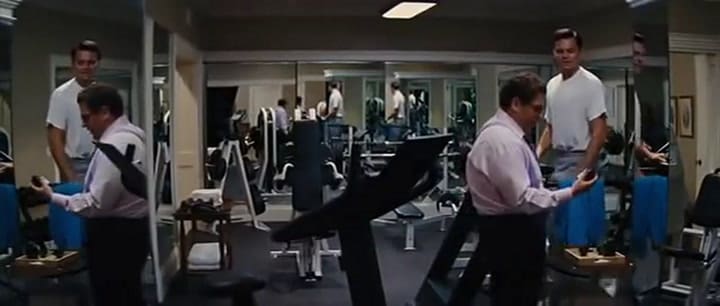 Escena de El lobo de Wall Street en la que Leonardo DiCaprio sufre una sobredosis