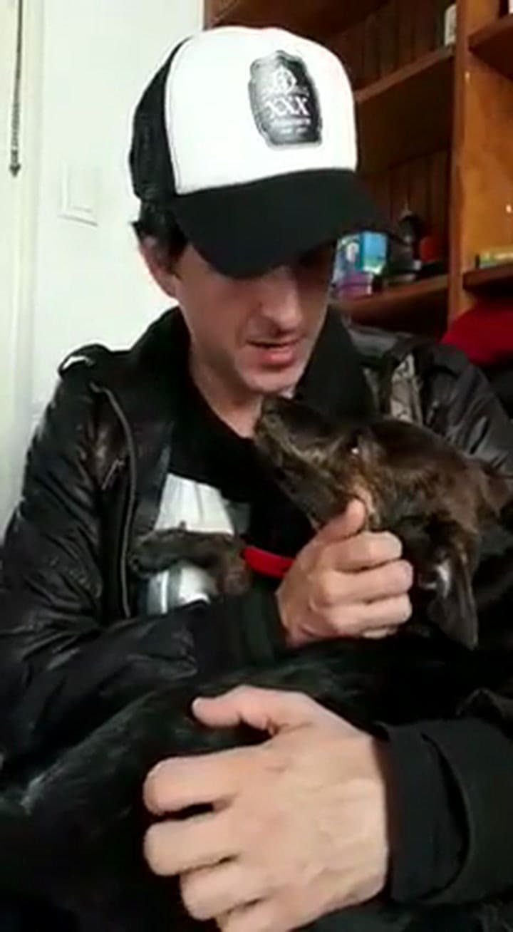 López llorando de amor