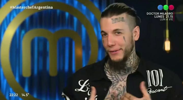 La sorprendente confesión de Alex Caniggia en MasterChef Celebrity 2