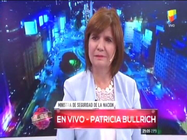 Patricia Bullrich en Intratables