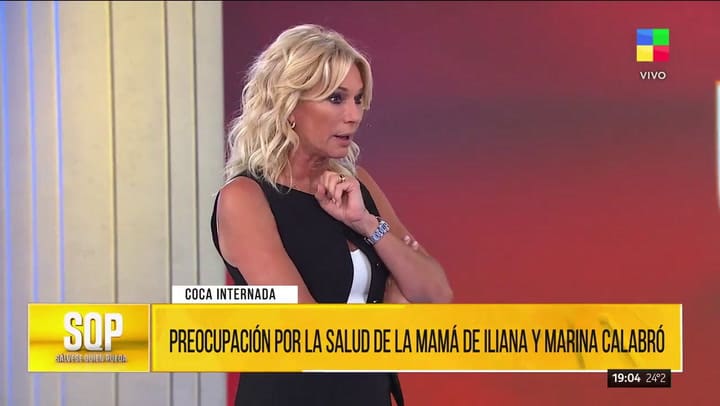 La salud de Coca Calabró