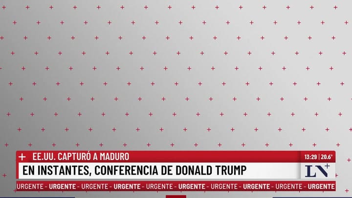 La primera imagen de Nicolas Maduro capturado por los Estados Unidos