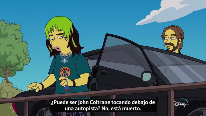 El tráiler del corto de Los Simpson con Billie Eilish