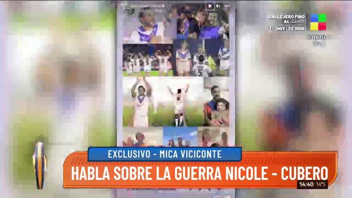 La palabra de Mica Viciconte en medio del conflicto legal entre Nicole Neumann y Fabián Cubero