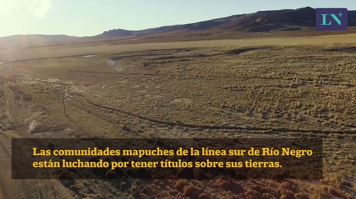 Los mapuches luchan por tener los títulos de propiedad comunitarios