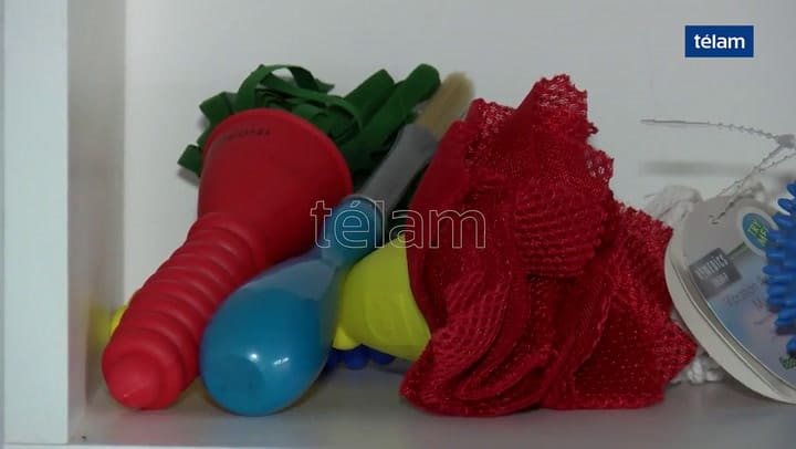 Zona de Sentidos: un espacio para niños con discapacidad - Fuente: Télam