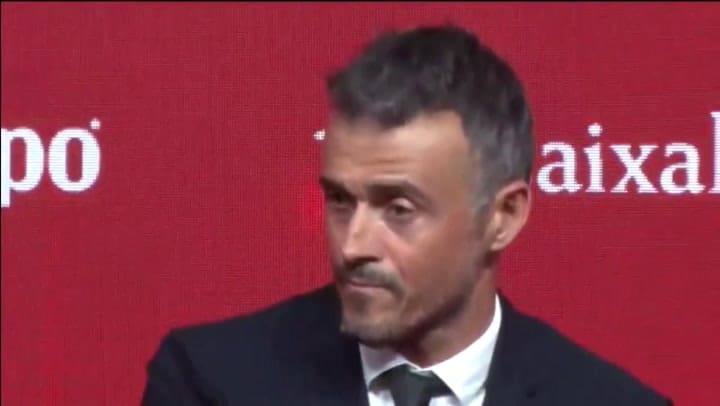 Luis Enrique, el nuevo DT de la selección española: 'No soy anti nada' - Fuente: YouTube