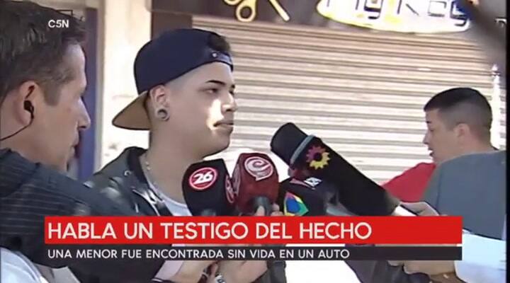 Habla un testigo del secuestro y muerte en Flores - Fuente: C5N