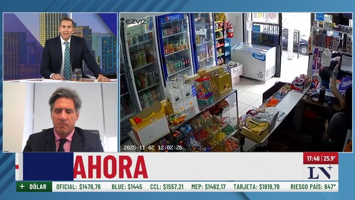 German Garafano in his interview with LN+