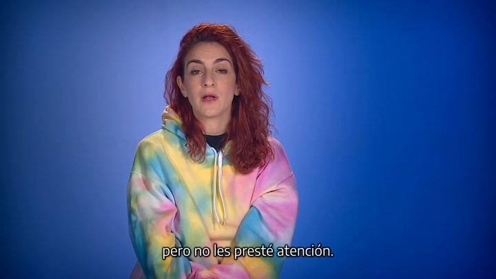 Julieta Zylberberg en la campa de concientización contra el Covid - Fuente: YouTube