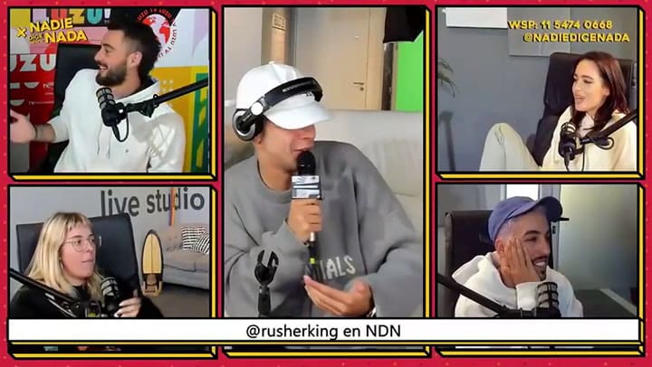 La enigmática respuesta de Rusherking cuando le preguntaron por la China Suárez