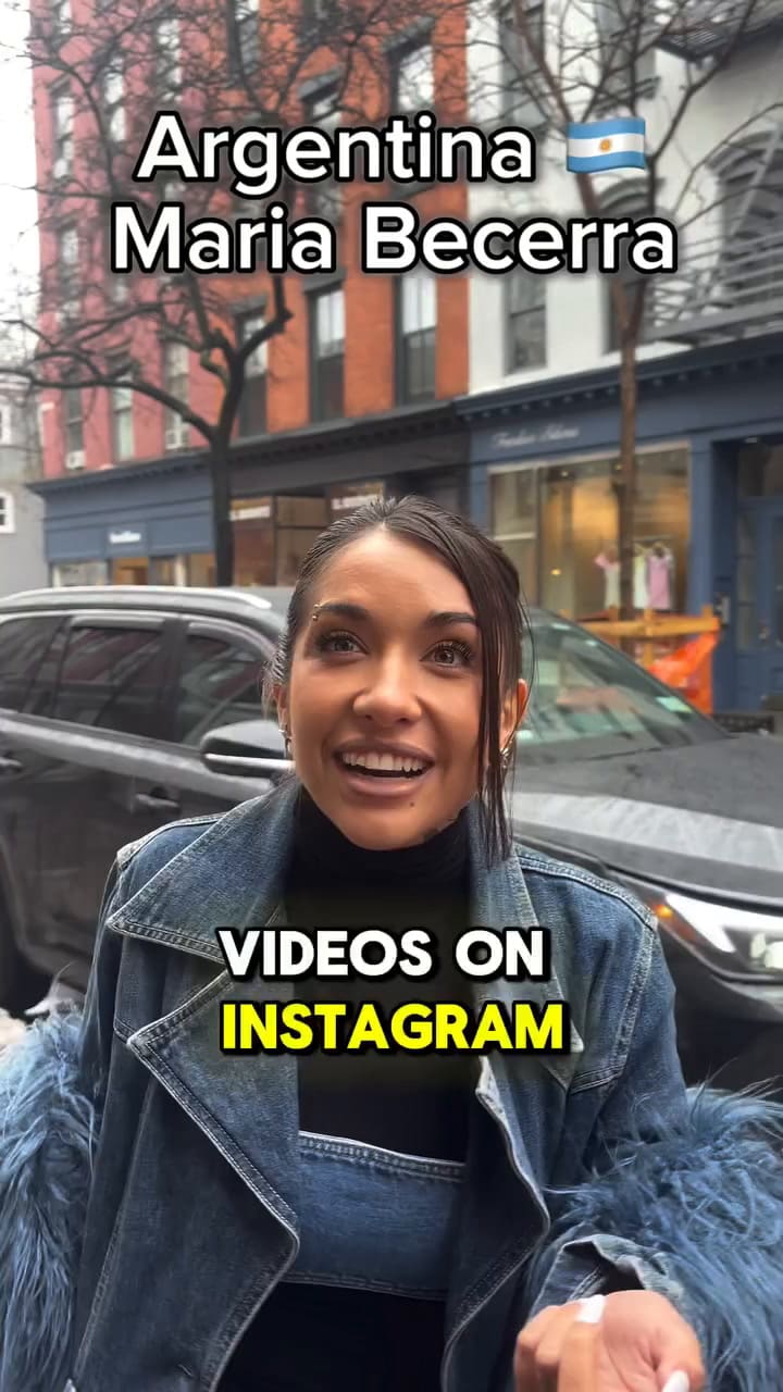 María Becerra fue sorprendida por un influencer norteamericano y sorprendió a todos con su reacción