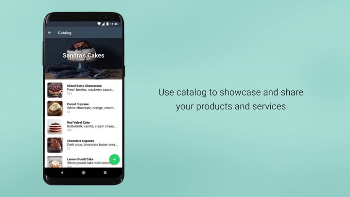 Así funcionan los catálogos de WhatsApp Business - Fuente: Youtube