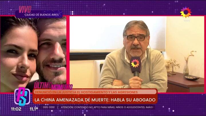 El abogado de la China Suárez contó que la actriz solicitó un botón antipánico