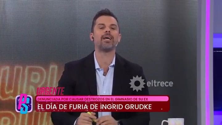 Ingrid Grudke rompió el silencio tras ser acusada de destrozar un gimnasio