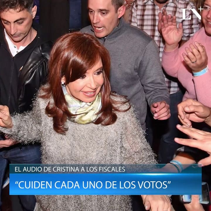 El audio de Cristina a los fiscales