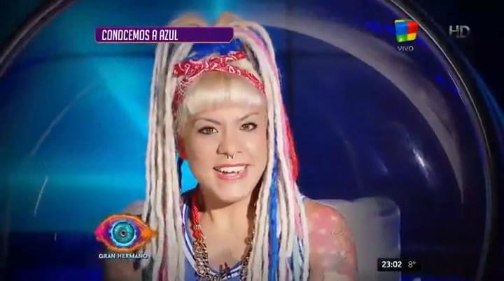 La presentación que Azul Carrizo hizo para ingresar a Gran Hermano