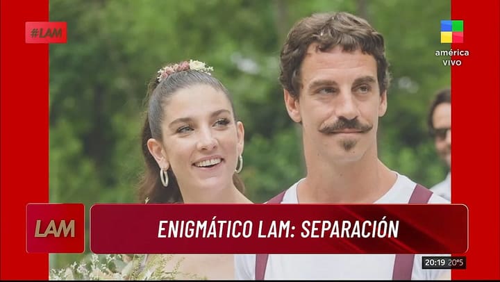 Juana Repetto se separo de Sebastian Graviotto